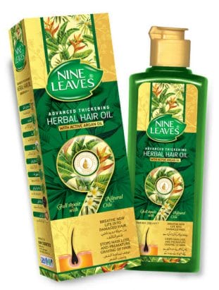 Nine Leaves Herbal Hair Oil-PIP