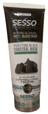 Sesso Purifying Black Charcoal Mask-pip