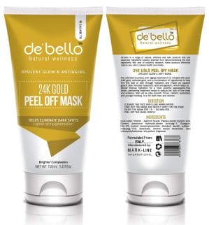 De'bello 24K Gold Peel Off Mask-Price in Pakistan
