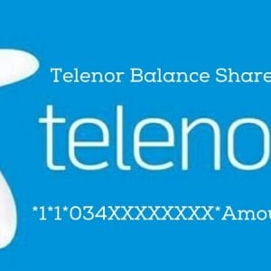 Telenor Balance Share-pip