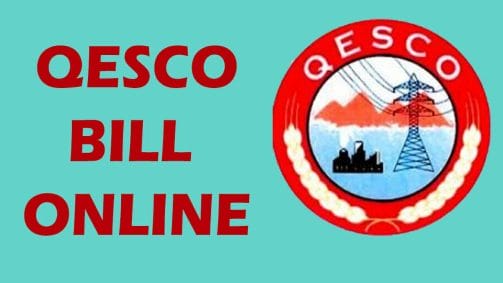 free QESCO bill online -Price in Pakistan