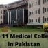 Top 11 Medical Colleges in Pakistan -pip