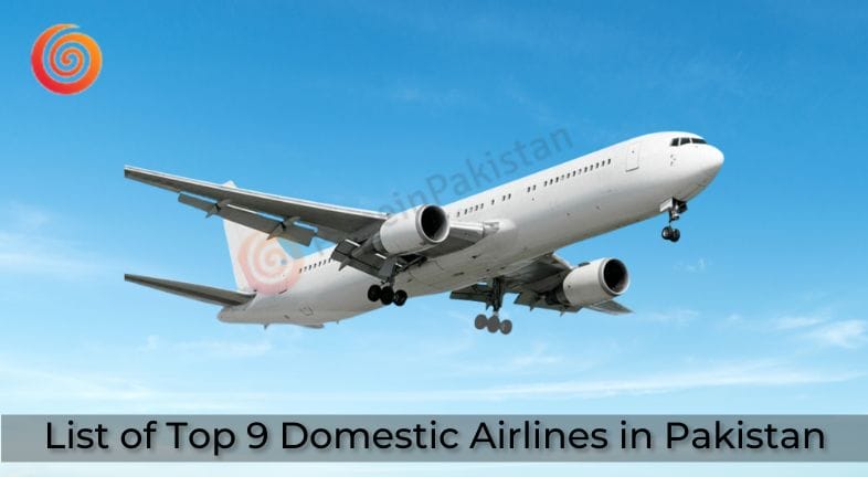 Top 9 Domestic Airlines in Pakistan-pip
