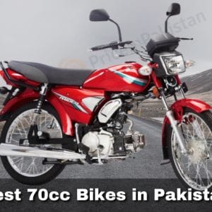 Best 70cc Bikes in Pakistan- Price in Pakistan